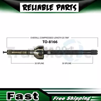 CV Half Shaft Axle Front Passenger Right Fits 1984 1985 Toyota 4Runner • $137.14