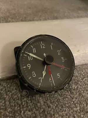 WW2 RAF 1944 Aircraft Cockpit Clock Spitfire Hurricane. FULLY WORKING • £325