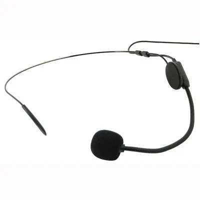 QTX REPLACEMENT LIGHTWEIGHT HEADSET MICROPHONE 3.5mm MONO JACK 171.965 • £14.95