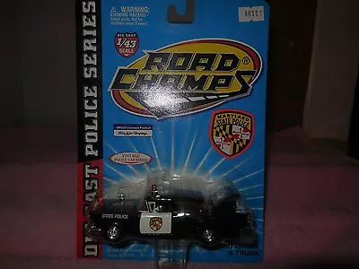 1998 Road Champs Maryland State Police Diecast Police Car • $29.99