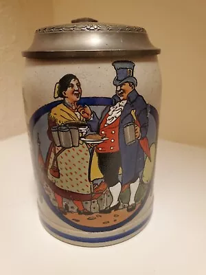 Merkelbach & Wick Vintage German Beer Stein C1900 1/2L • $85