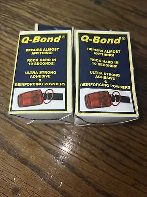 2 QBond Ultra Strong Adhesive Reinforcing Powders Kit QB-2 SUPER GLUE Q-Bond • $24.98