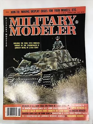 Military Modeler Magazine August 1979 - Volume 6 No. 8 • $18.23