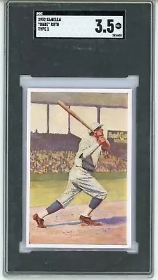 1932 Sanella Margarine Type 1 Babe Ruth SGC 3.5 • $222.50