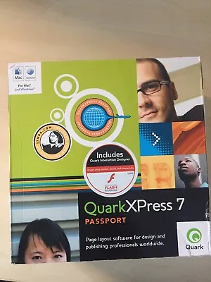 QuarkXpress 7 Passport For Mac And PC - Education Version • £180