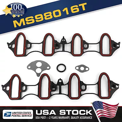 Intake Manifold Gasket Set FOR MS98016T Chevrolet GMC LS 5.3L 4.8L 6.0L 6.2L • $20.99