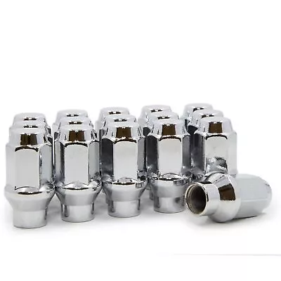 16 ET Bulge Acorn Style Lug Nuts 1/2-20 Chrome • $18.68