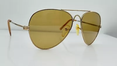 Vintage Merit Gold Metal Pilot Sunglasses Frames  • $20.40