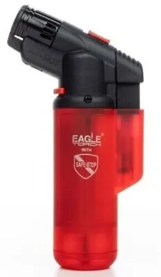 2x Mini REFILLABLE Eagle Torch BUTANE Lighter SiNGLE Flame ADJUSTABLE Lighter • $10.99