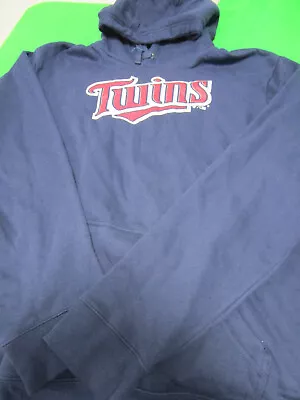 New Fanatics Minnesota Twins  Baseball Mens  Hooded Hoodie Sweatshirt Navy 3x • $24.29