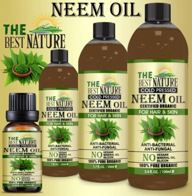 £3.29 • Buy Organic Neem Oil 100% Pure Natural Vegan Insecticide Fast Free Delivery UK