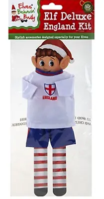 £3.70 • Buy Elves Behaving Badly Elf England Football Kit Elf Accessories Outfit World Cup 