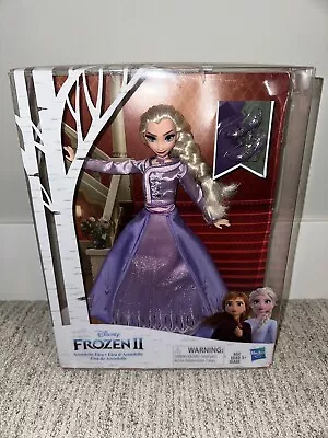 Disney Frozen 2 Elsa Arendelle Deluxe Fashion Doll Set Purple Dress New BNIB • $17.99