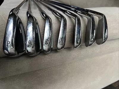 Mizuno MP 53 Iron Set 4-PW Project X 5.5 Graphite Stiff Flex 1/2 Chord Std  Grip • $219.99