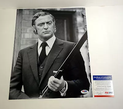 Sir Michael Caine Signed Autograph 11x14 Photo PSA/DNA COA #2 • $199.99