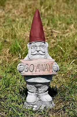 Latex And Fibreglass Go Away Gnome • £100