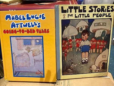 VINTAGE Mabel Lucie Attwell LITTLE STORIES FOR LITTLE PEOPLE Going To Bed Tales • £15.75