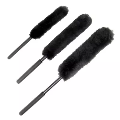 Pack Of 3 Woolies Car Wheel Cleaning Brushes Set Multi Size • $31.97