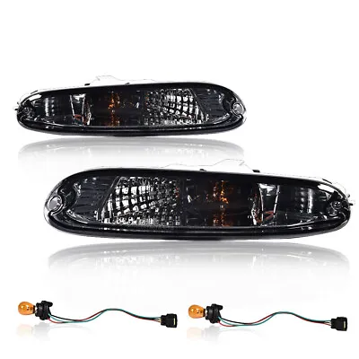 Smoked Bumper Mounted Marker Signal Parking Light Fit For 90-97 Mazda Miata MX • $19.87