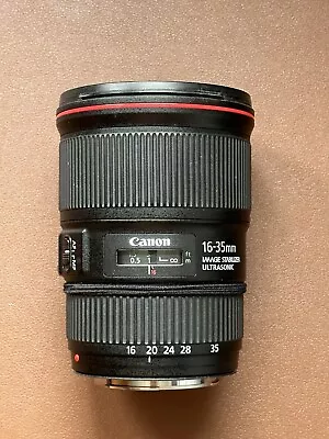 Canon Ef  16-35mm F/4 USM IS Full Frame Lens • £499