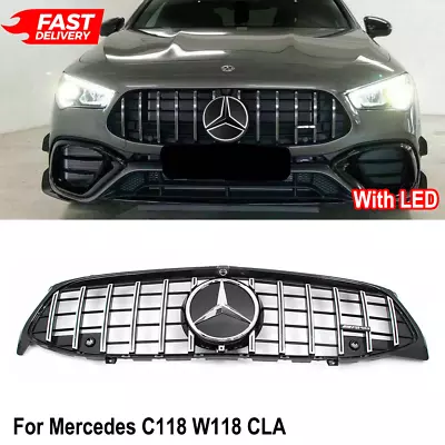 GTR Grille Grill Star For Mercedes C118 W118 CLA250 CLA180 CLA200 CLA 2020-2024 • $93.99