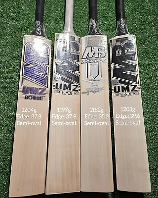 MB Malik UMZ Black Edition Cricket Bat - Excellent Pickup -direct From Factory! • £230.99