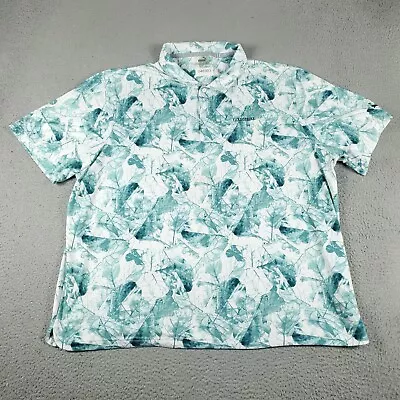 Puma Polo Shirt Mens Size 3XL Blue Golf Casual Short Sleeve * • $24.95