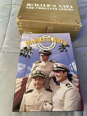 McHale’s Navy The Complete Series DVD 21 Discs With Footlocker Box!! Rare • $119.99