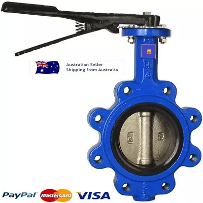 Dura Butterfly Valve Lugged With Handle • $199.84