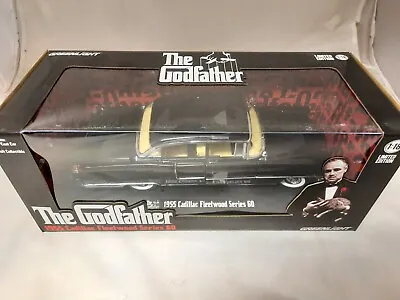 Greenlight The Godfather 1955 Cadillac Fleetwood Series 60 1/18 • £79.84