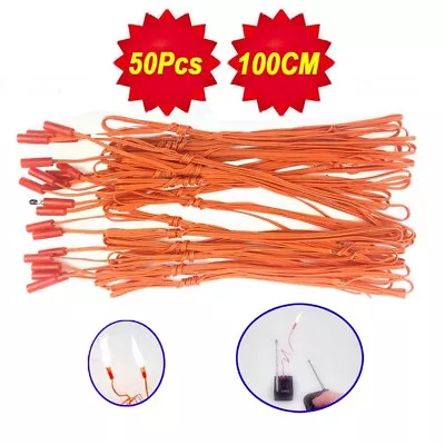 50 Pcs 1M/39.37in Electric Connecting Wire For Fireworks Firing System Igniter • $32