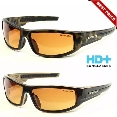 Sport Wrap Hd Night Driving Vision Hd Sunglasses Yellow High Definition Glasses • $12.98