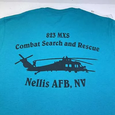 823 MXS COMBAT SEARCH AND RESCUE NELLIS AFB AIR FORCE TEE T SHIRT Mens S  • $14.99