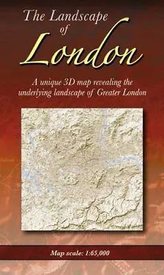 The Landscape Of London Sheet Map Folded Book The Cheap Fast Free Post • £7.53