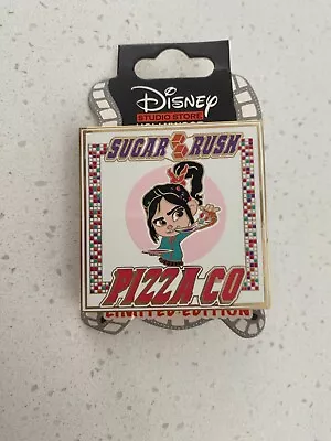 Disney DSSH D23 Expo Pizza Series Vanellope Sugar Rush Pin LE 500 • $40