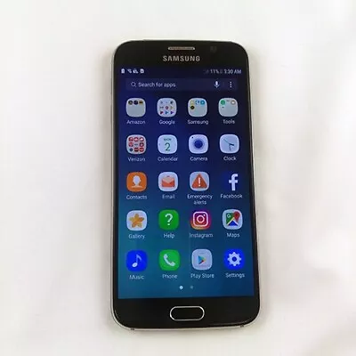 Samsung SM-G920V Galaxy S6 Verizon/Unlocked Smartphone GOOD • $54.90