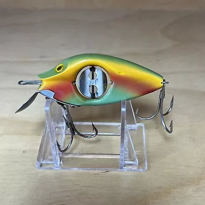 Vintage Spinno Minno Fishing Lure Rainbow Plug Minnow Texas Bait Tackle Box Find • $59.95