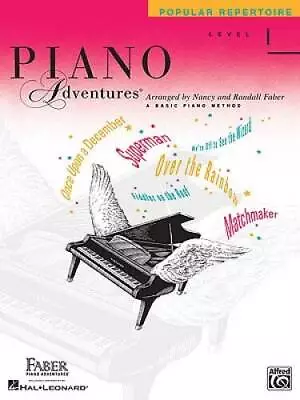 Level 1 - Popular Repertoire Book: Piano Adventures - Paperback - GOOD • $4.38