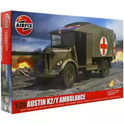 Airfix 1/35 Austin K2/Y Ambulance Military Vehicle Model Kit A1375 • £30.99