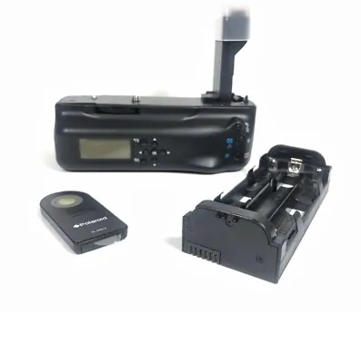 Polaroid Wireless LCD Display Performance Battery Grip For Canon Eos T2iT3iT4i • £19