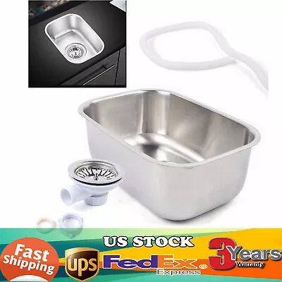 RV Caravan Camper Boat 304 Stainless Steel Hand Wash Basin Kitchen  Sink • $65