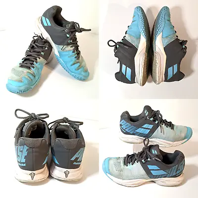 Babolat Propulse Blast AC Size 9 Women's Running Shoes Blue Silver 31S19447 • $34.87