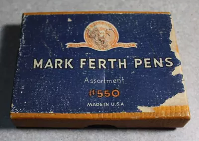 Vintage Dip Pen Points Nibs Drawing Calligraphy  Mark Ferth Pens #550 • $19.99