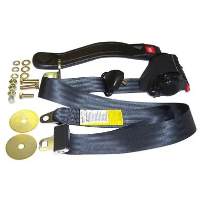 Crown Automotive Replacement 3-Point Seat Belt (Black) - BELT3B • $78.06