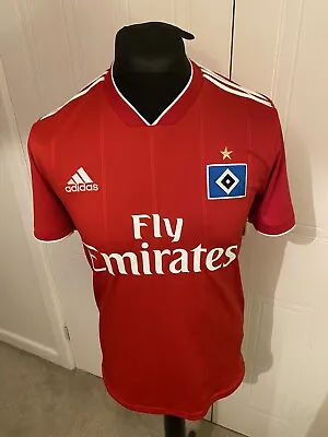 Hamburg 2018-19 Away Football Shirt Small Adidas • £25