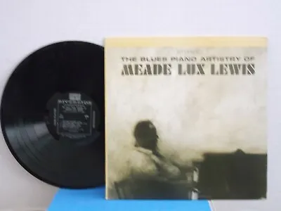 Meade Lux LewisRiverside The Blues Piano Artistry Of .... USLPst1962Mint- • $14.99