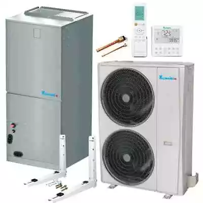 Klimaire 5 Ton 15.3 SEER2 Central Ducted Split Hyper Heat Pump Air Conditioner • $4199