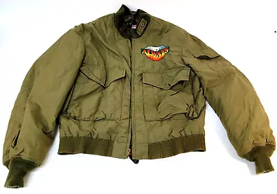 Vintage 60s Vietnam War USN USAAF WEP Flying Flight Winter Suit Jacket. Size 38R • $250