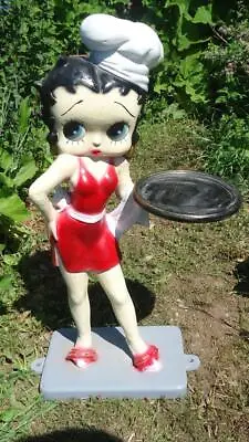 £217.89 • Buy Betty Boop Satue Chef Waitress  Ooh-La-La!  Cast Aluminum Sculpture 3 Foot Tall