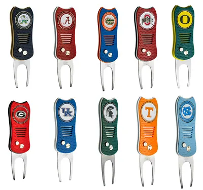 Switchblade Divot Tool - NCAA College Team * Pick Your Team * - Golf Accessories • $18.25